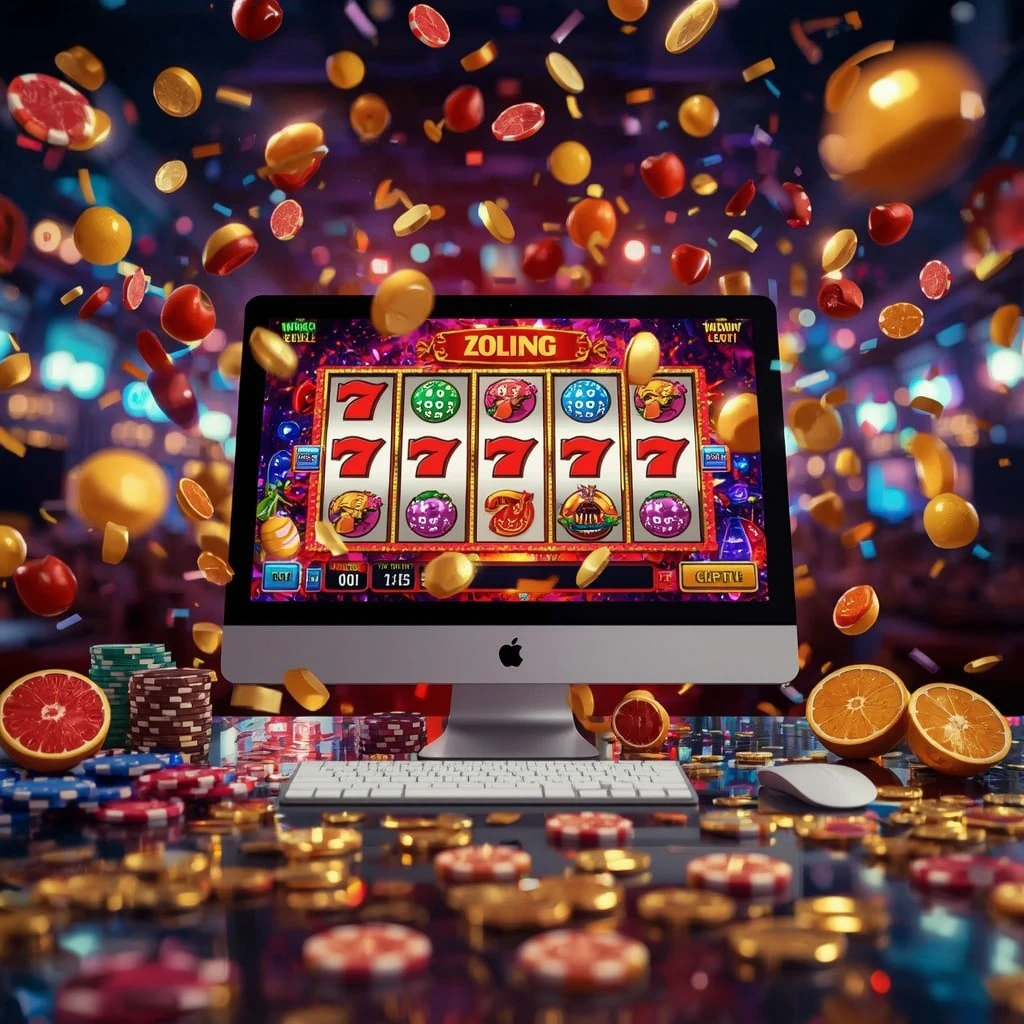 slot machine sullo schermo PLACEBET CASINO