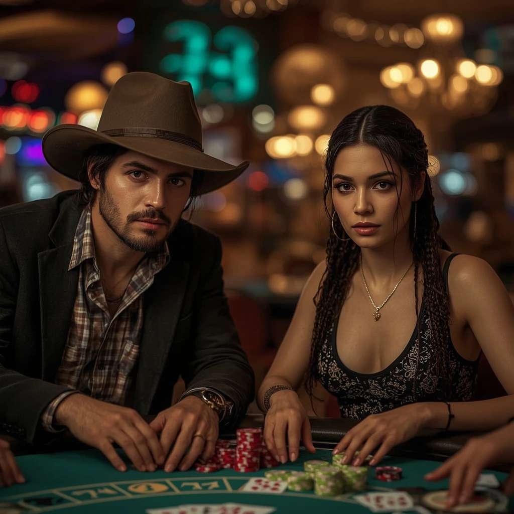 foto di due giocatori di poker PlaceBet Casino